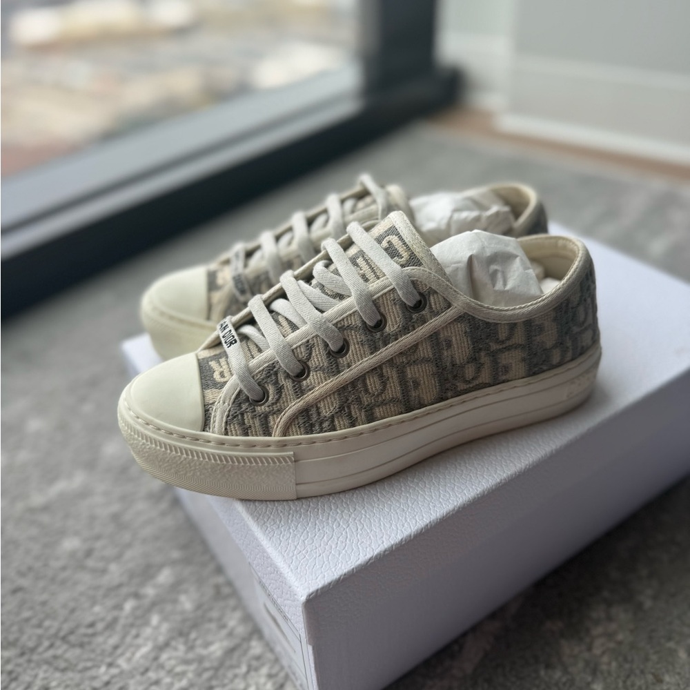 Authentic Dior Sneakers in Gray